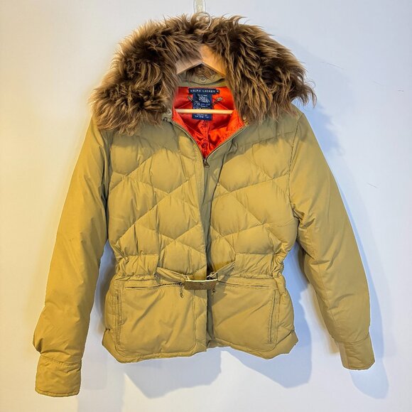 Ralph Lauren Woman's Down Jacket Size Medium - Picture 1 of 7